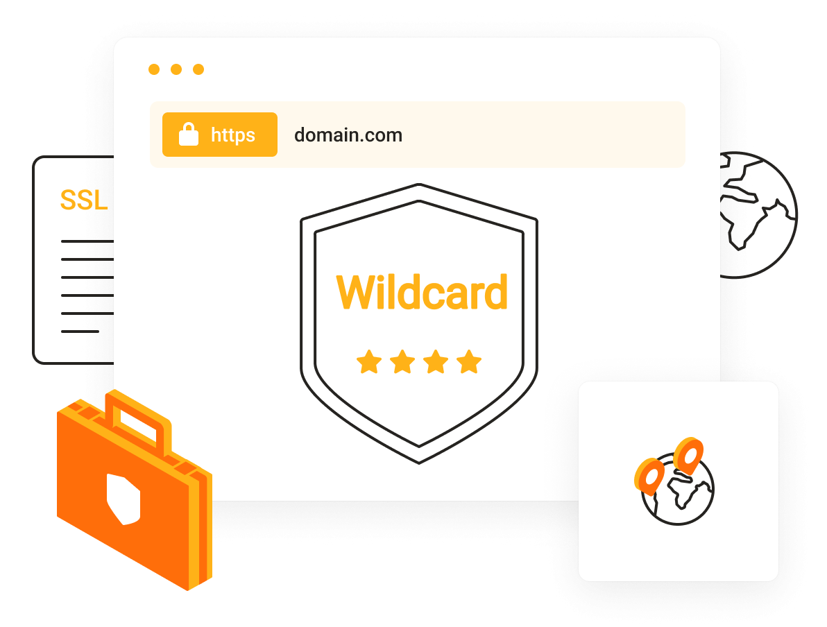 SSL Certificates - Secure unlimited subdomains on a single certificate